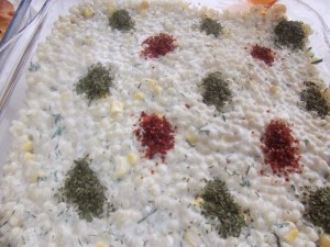 Kuskus salatası