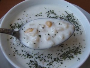 Yoğurtlu buğday çorbası